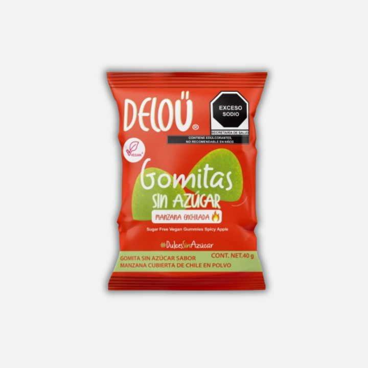 Gomitas sabor manzana con chile