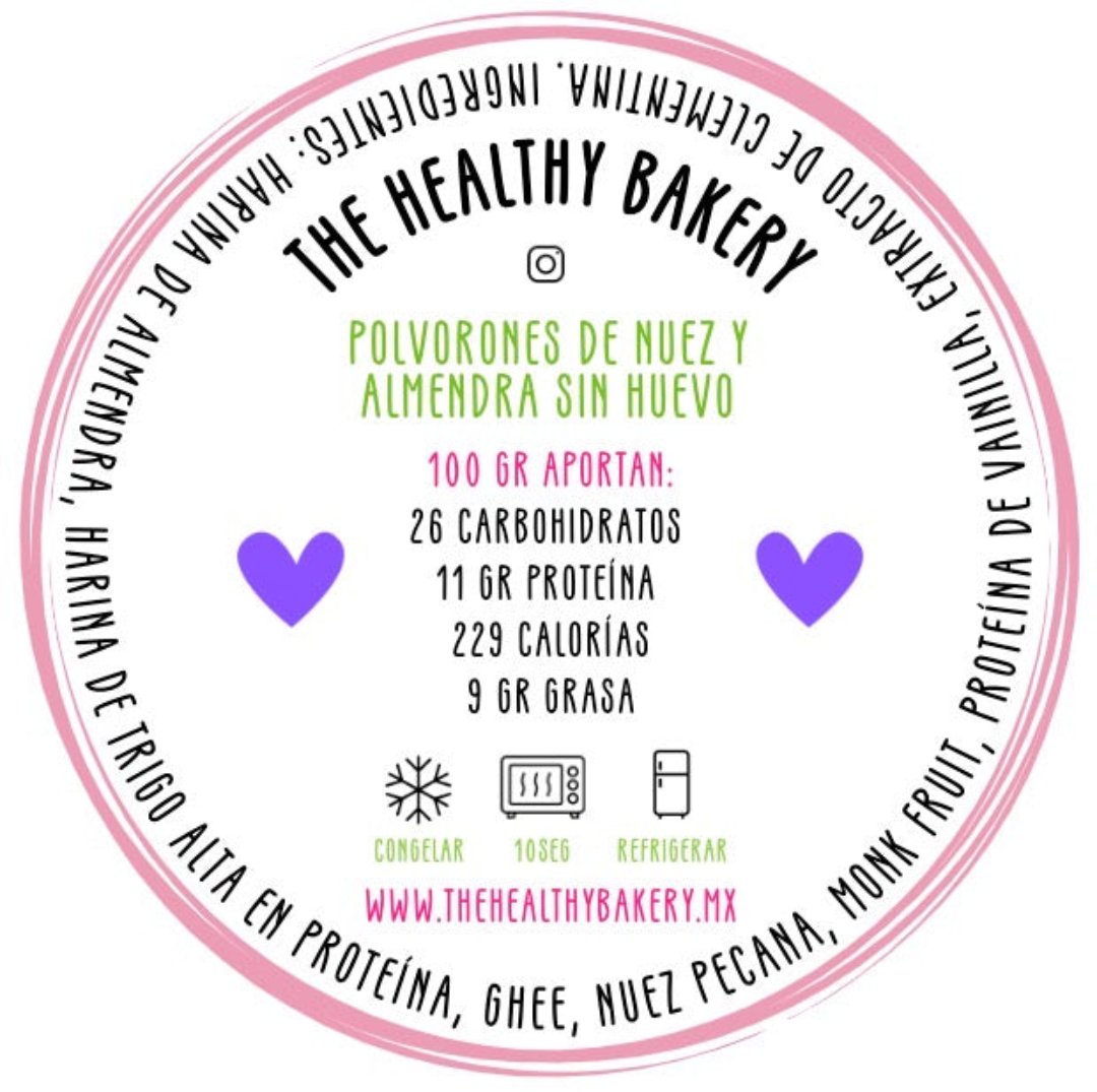 Polvorones de Nuez y Almendra sin Huevo