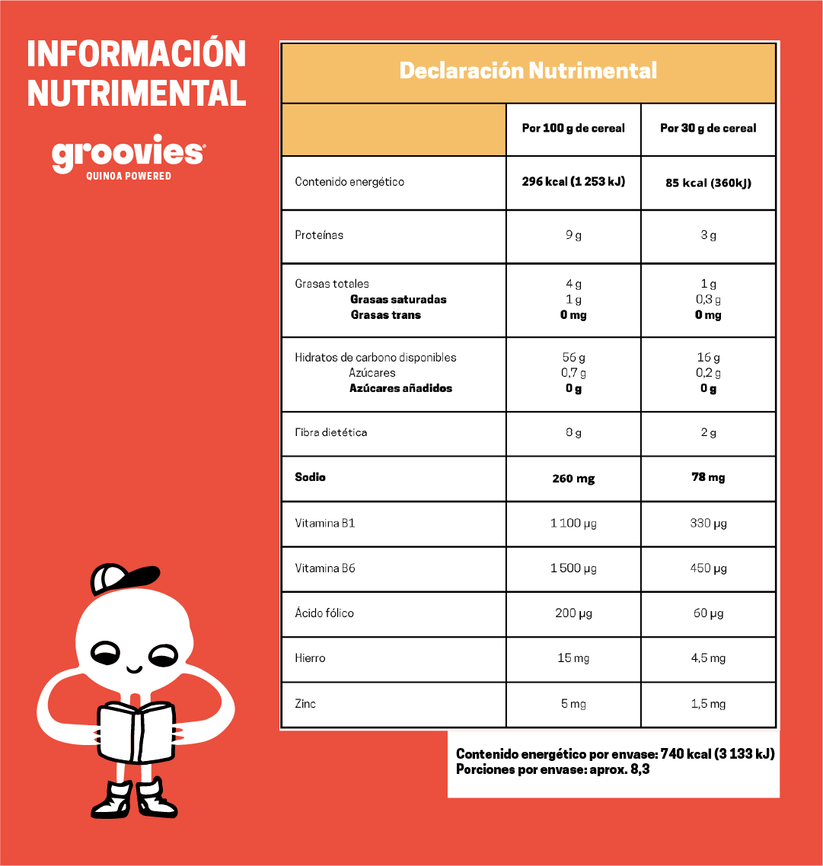 Groovies Chocolate 250g