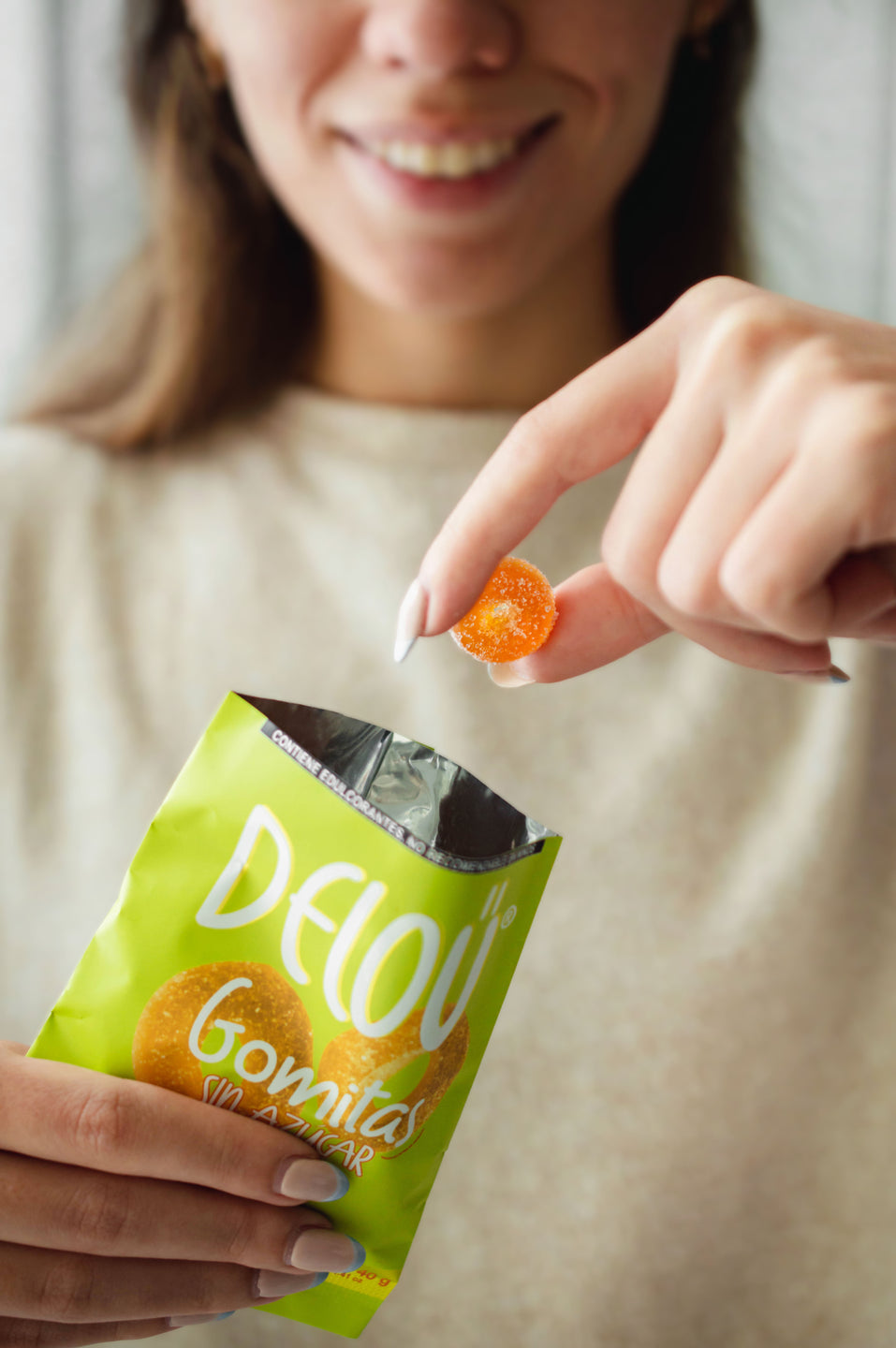 Gomitas aritos sabor durazno
