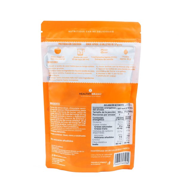 Doble Chocolate Keto Mix 250G