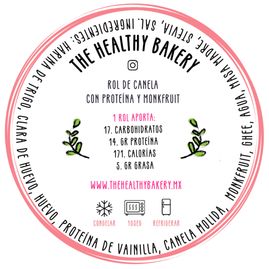 Rol de Canela con Proteína y Monkfruit