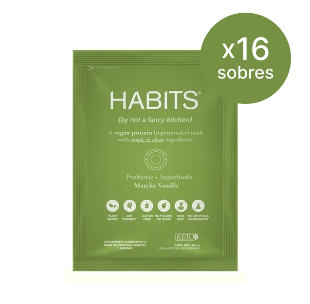 Habits Sachets Proteina Matcha Vainilla