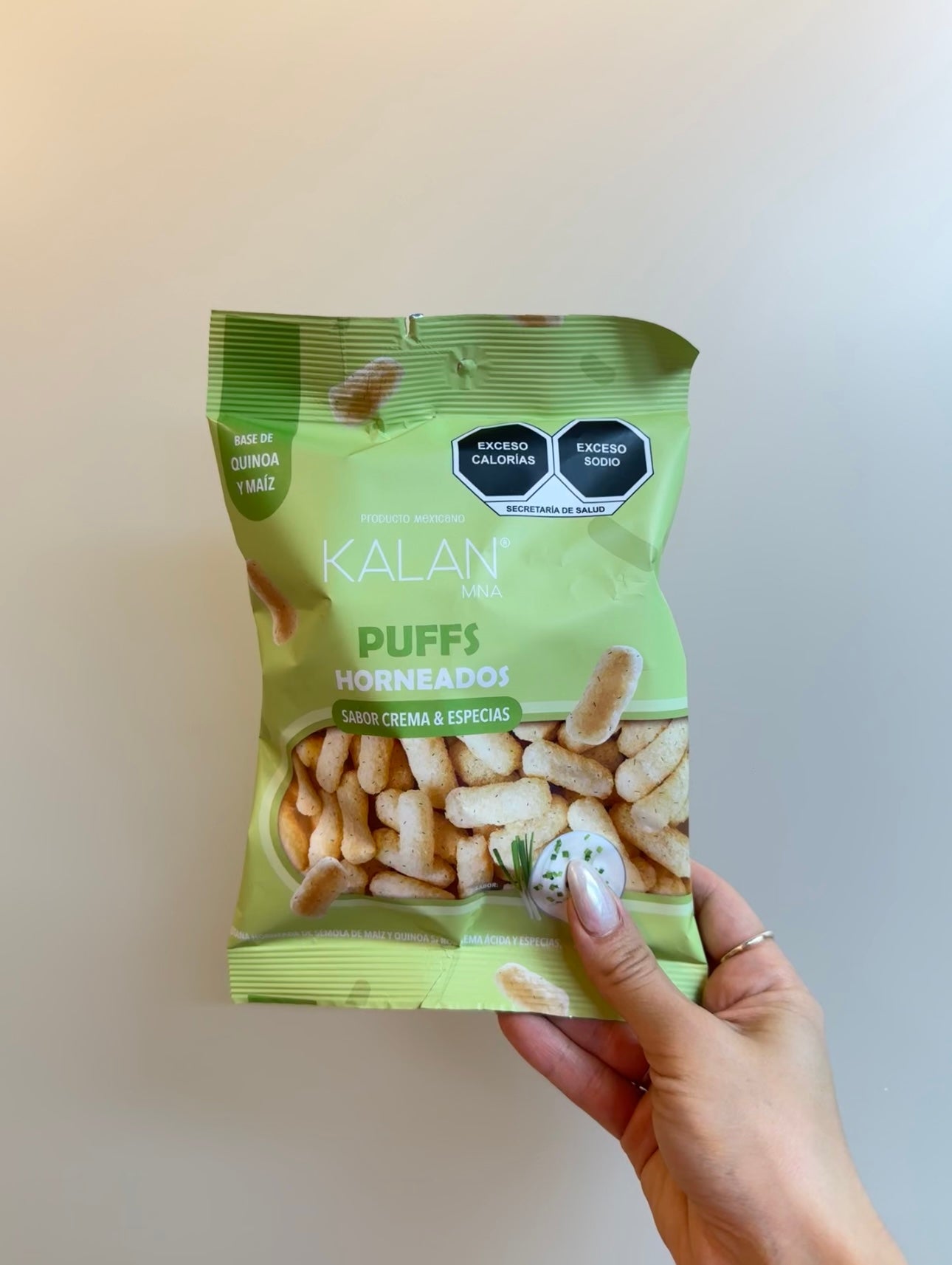 Puffs Horneados Creama y Especias
