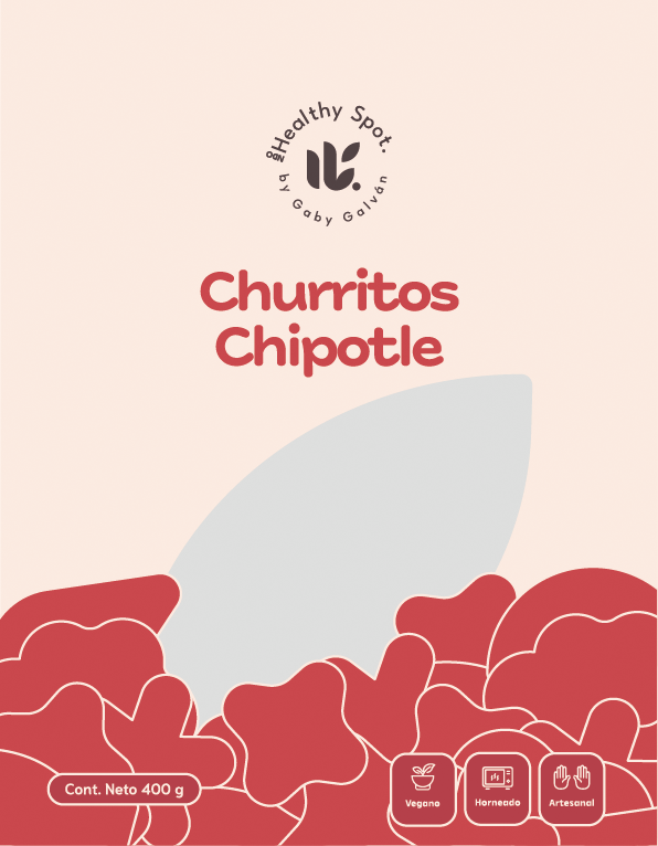 Churritos Horneados de Amaranto Sabor Chipotle