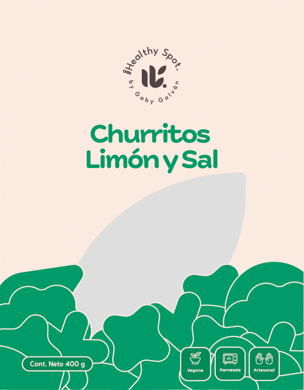 Churritos Horneados Amaranto Sabor Limón y Sal