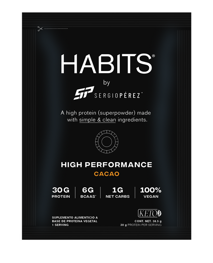 Habits by Sergio Pérez Sachets Cacao High Performance (Caja 15)