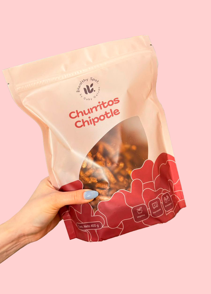 Churritos Horneados de Amaranto Sabor Chipotle
