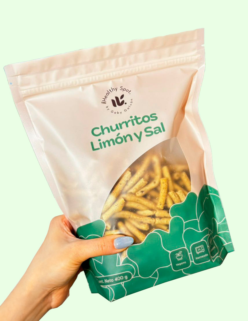 Churritos Horneados Amaranto Sabor Limón y Sal