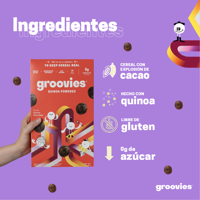 Groovies Chocolate 250g