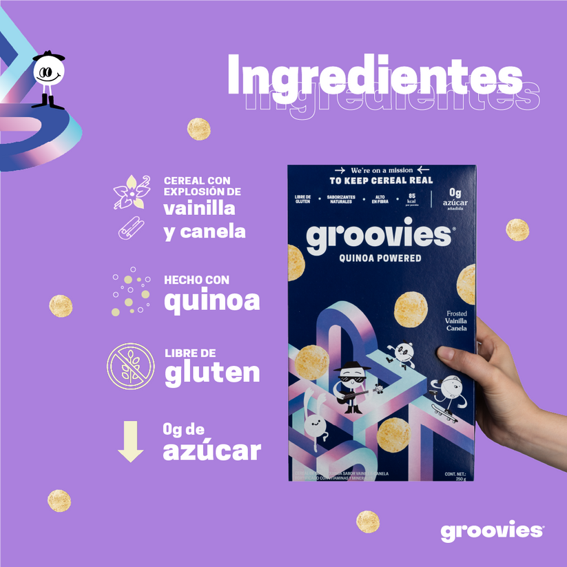 Groovies Frosted 250g