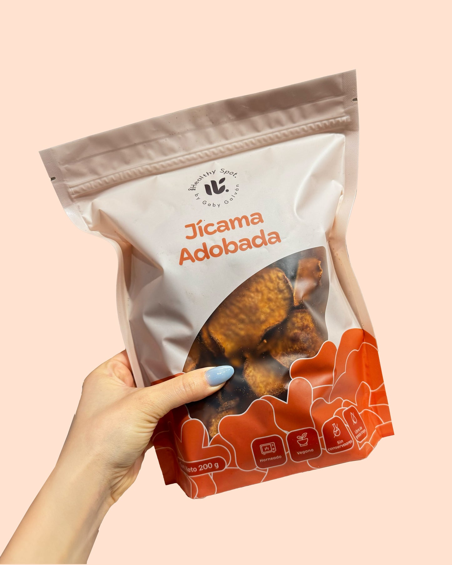 Chips Horneadas de Jícama Adobada