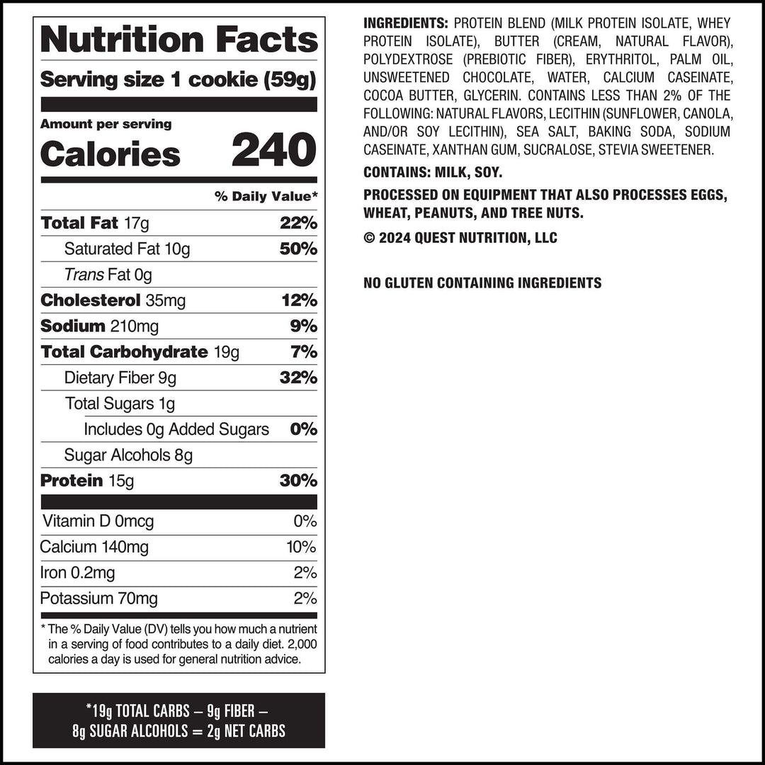 Chocolate Chip Protein Cookie