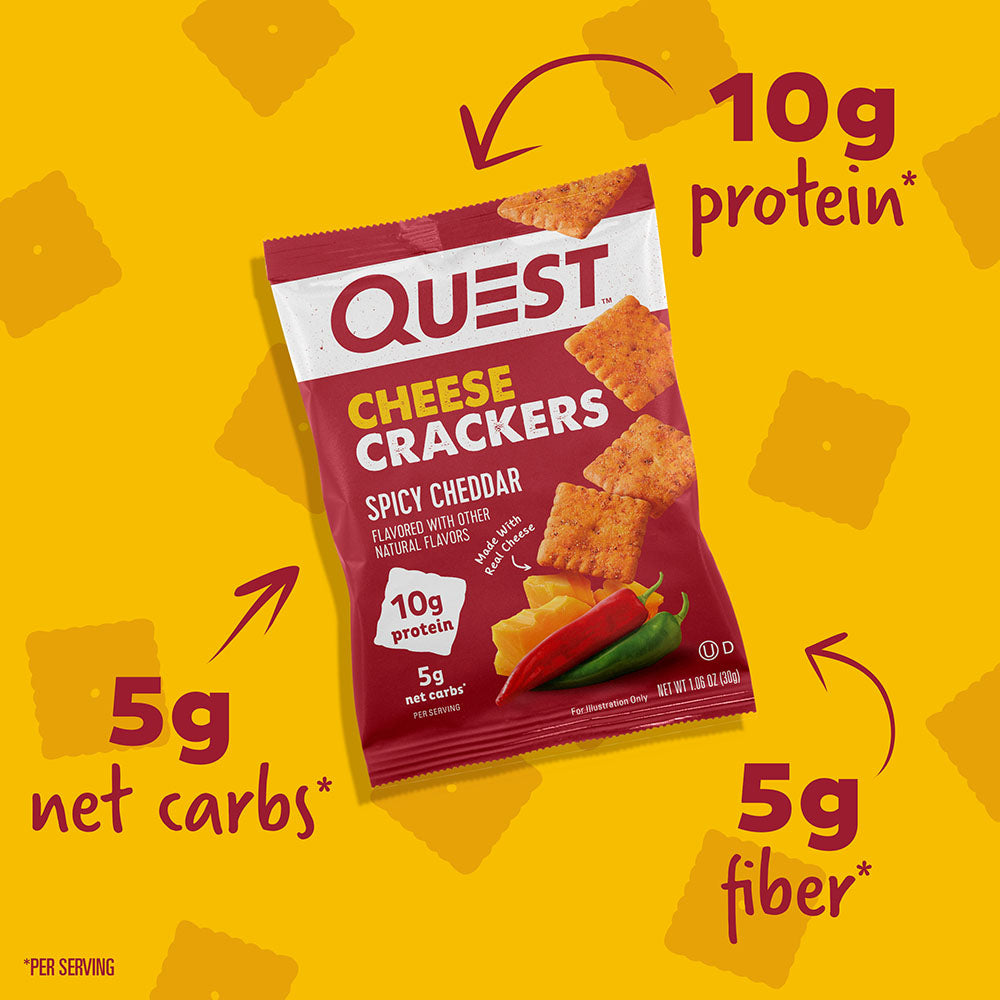 Cheese Crackers Spicy Cheddar