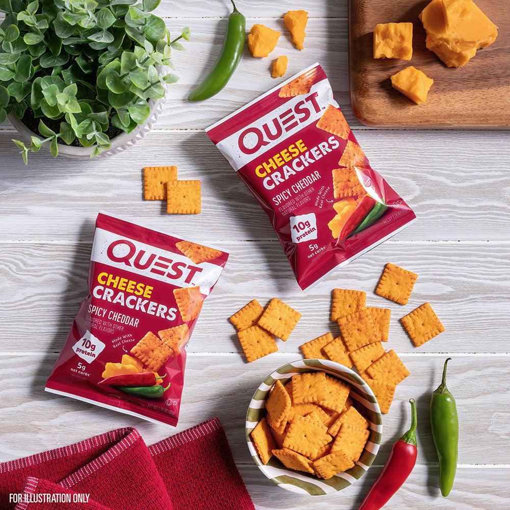 Cheese Crackers Spicy Cheddar
