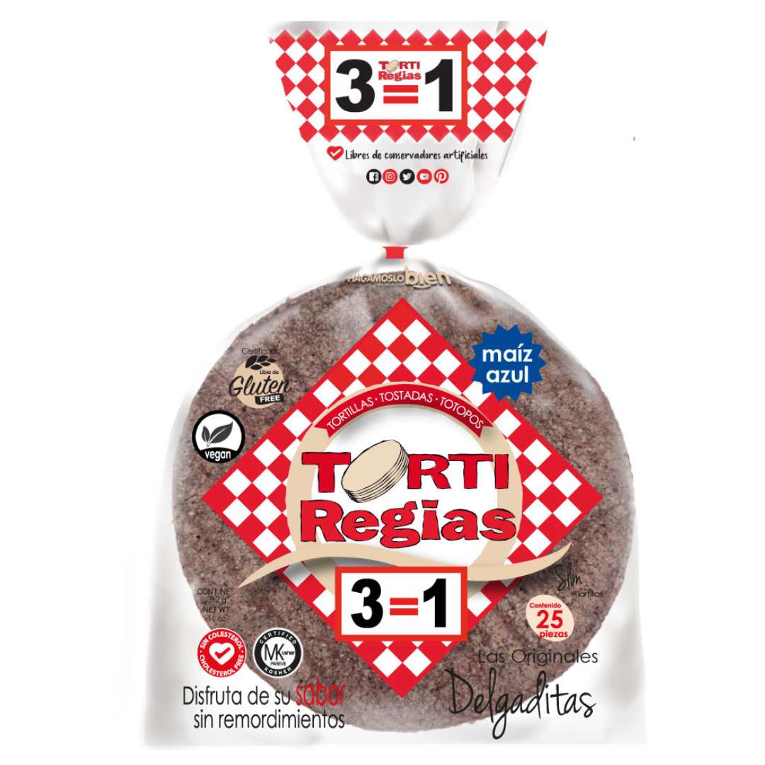 Delgaditas Maíz Azul