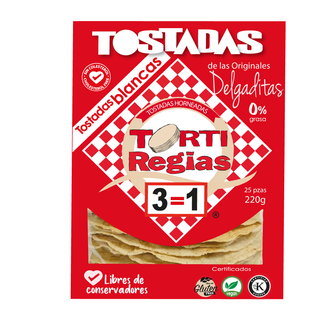 Tostada Horneada Blanca