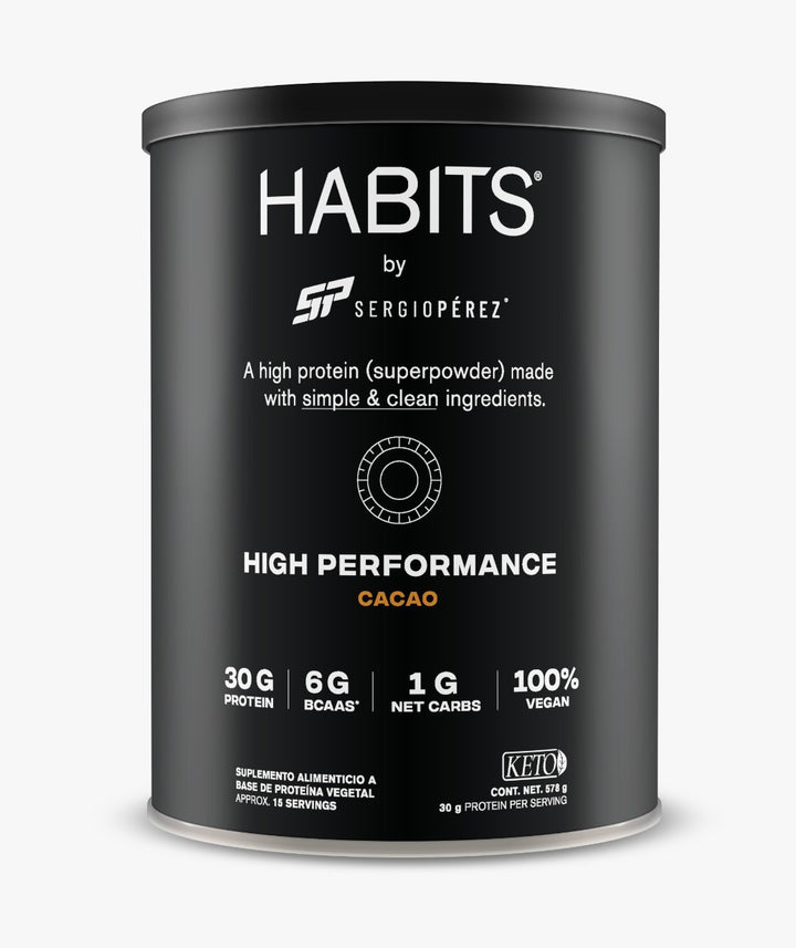 Habits by Sergio Pérez High Performance Cacao - 578g