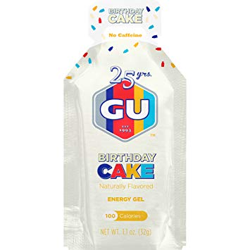 Energy Gel Birthday Cake