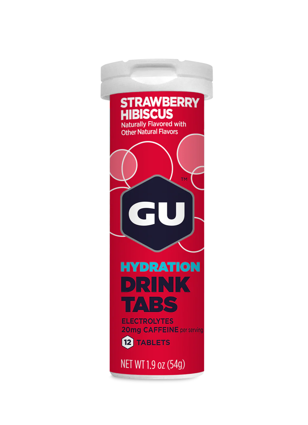 Hydratation Drink Tabs Strawberry Hibiscus