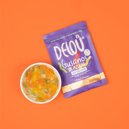 Gusanos sin azucar (40 gr)