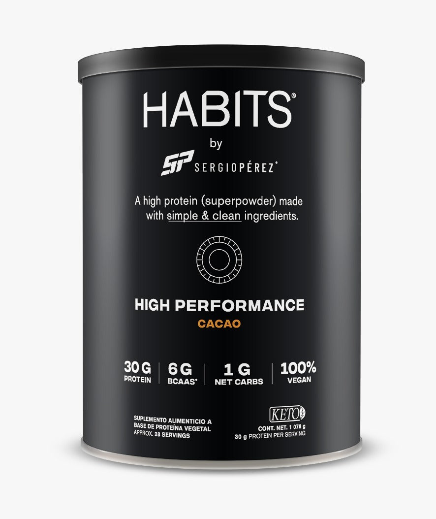 Habits by Sergio Pérez High Performance Cacao - 1078g