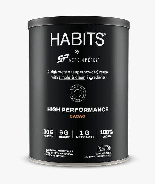 Habits by Sergio Pérez High Performance Cacao - 578g